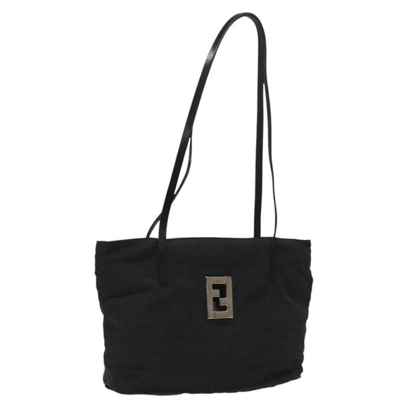 FENDI Zucca Canvas Hand Bag Black - Picture 1 of 12